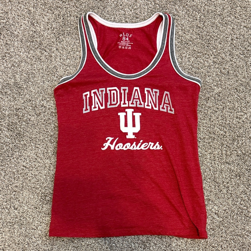 Blue 84 Red and White Tank Top